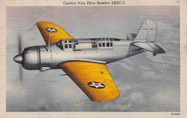 Curtiss Nuovo Immersione Bomber SB2C-1 ~ Stati Uniti Militare ~ Aviation - £6.30 GBP