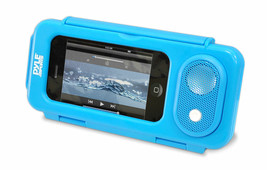 Pyle PWPS63BL Waterproof iPod MP3 &amp; Smartphone Portable Speaker &amp; Case (Blue) - £48.08 GBP