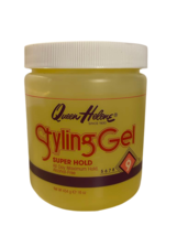 Queen Helene Hair Styling Gel SUPER HOLD 9 Alcohol-Free 16 oz - $24.14