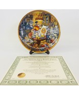 Franklin Mint Plate Bill Bell Official 115th Anniversary Gold Medal Flou... - £46.68 GBP