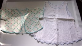 Vintage Handmade Nightshirt &amp; Slip Medium Size Baby Doll - $5.46 CAD