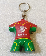 PORTUGAL UEFA EURO 2004 CUP ✱ Old Keychain Porte-Clés Football Soccer RARE - $19.79