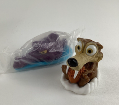 Ice Age 2 The Meltdown Slide Rollers Kellogg&#39;s Cretaceous Scrat Figures ... - $463.71 MXN
