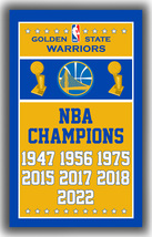Golden State Warriors Basketball Champions Flag 90x150cm 3x5ft Fan Best ... - £11.74 GBP