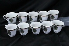 Pacific Rim Christmas Tree Cups Lot of 10 - £27.74 GBP