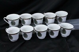 Pacific Rim Christmas Tree Cups Lot of 10 - £27.78 GBP