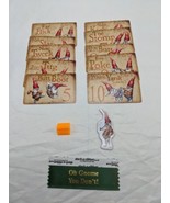 *Replacement Pieces* Oh Gnome You Don&#39;t (10) Cards And 1 Figure - £31.13 GBP