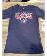 Boys Houston Texans T-Shirt Size Large(12/14) Navy. NWT. B - £9.93 GBP