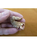 Y-SCO-10) little tan SCORPION stone carving SOAPSTONE Peru love baby sco... - $162.31 MXN