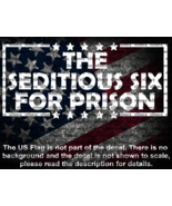 The Seditious Six For Prison Cut Vinyl Decal Sticker US Seller - $9.64 CAD+