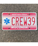 Wisconsin Expired 1994 Emergency Medical Technician Vanity License Plate... - $48.47