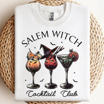 Salem Witch Cocktail Club PNG, Halloween Clipart, Feeling Witchy PNG, Spooky PNG - $3.43 CAD