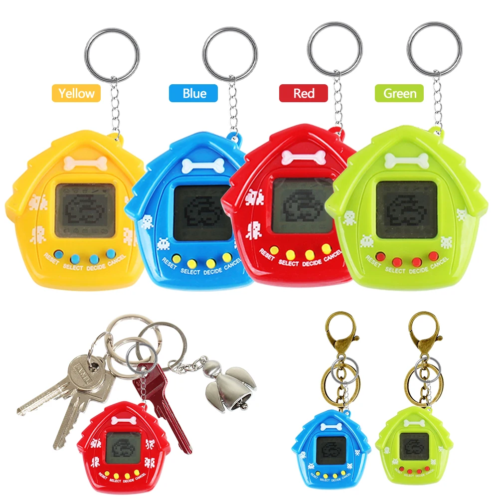 New 168 Pets In One Virtual Cyber Digital Pet Toy Electronic Pet House Shape - £7.83 GBP+
