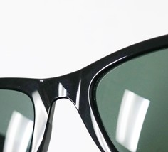 Ray-Ban Meta Wayfarer RW4008 601/71 53mm AI Glasses Shiny Black /Green image 3