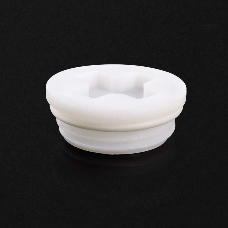 4 PCS 2 Bung Cap, Poly Buttress Drum Bung For 55 Gallon Plastic Drum
