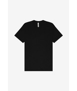 Bella + Canvas Short Sleeve CVC T-Shirt | Short Sleeve Tee | Black Heather - £8.11 GBP