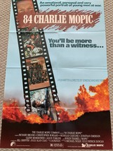 84 Charlie Mopic 1989, War/Documentary Original Vintage One Sheet Movie Poster  - £39.55 GBP