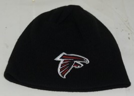 Reebok Team Apparel NFL Licensed Atlanta Falcons Black Winter Cap image 1