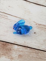 Handmade Glass Blue Rabbit Single Large Bead - New - £10.13 GBP