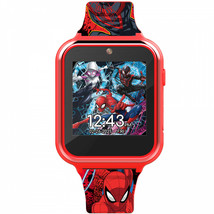 Spider-Man Into the Spider-Verse Interactive Square Digital Kids Watch Red - £36.73 GBP