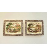 Jenny Lind Royal Staffordshire Castle Rural Scenes Wilkinson Biarritz 2 ... - €60,19 EUR