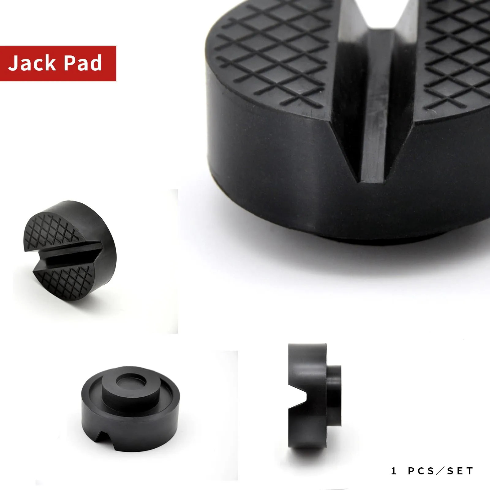 Universal Car Stand Rubber Pads - Lift Jack Adapter for Various Car Models - £15.86 GBP