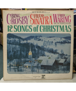 12 Songs of Christmas Crosby Sinatra Waring VG+ Vinyl Record LP FS2022 - $24.74