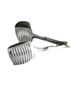 Aluminum 7&quot; Tongs Tomato Onion Egg Holder Slicing Guide Grabber Taiwan M... - $229.63 MXN