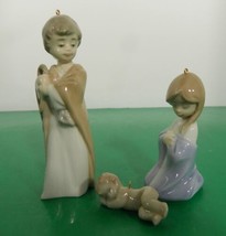 Lladro Figurine Ornaments Mini SAGRADA FAMILIA #5657 Holy Family Nativity 3-pc - £54.76 GBP