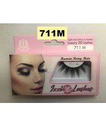 IZZI 3D LASHES LIGHT &amp; SOFT AS A FEATHER LUXURY 3D LASHES #711M HUMAN RE... - $2.59