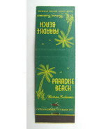 Paradise Beach - Nassau, Bahamas 20 Strike Matchbook Cover Matchcover - $2.00