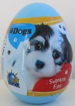 Dog/Puppy plastic Surprise egg with toy and candy -1 egg - - £3.50 GBP