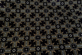 3 yds. Andover Fabrics by Kathy Hall Patt#804, Brown, Black, Green, Gold colors - £16.61 GBP