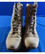 TACTICAL RESEARCH STYLE TR393 TAN DESERT MILITARY FLYWEIGHT COMBAT BOOTS... - $39.59