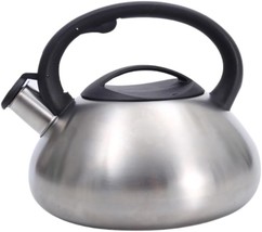 MR COFFEE HARPWELL WHISTLING TEA COFFEE KETTLE STAINLESS STEEL - £36.99 GBP