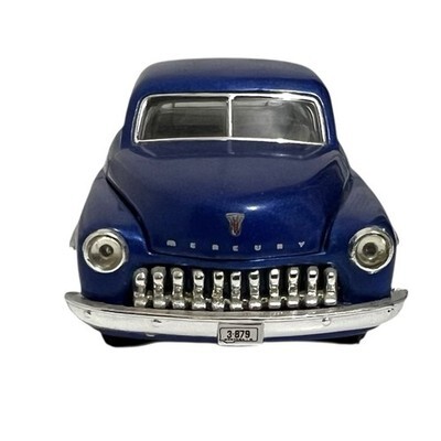 Vintage Ertl American Muscle 1949 Mercury Custom 1/43 Blue Diecast Car Item image 5
