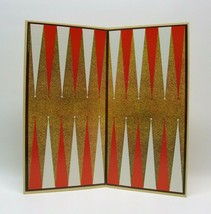 1976 Cardinal Backgammon Replacement 18 x 18 Game Board 135D - £5.53 GBP