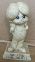 Vintage 1970&#39;s Wallace Berries Figure our love is all there is - £10.95 GBP