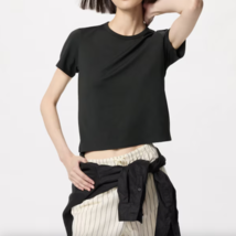 UNIQLO AIRism Women&#39;s Soft Short Sleeve T-Shirts - Black (09) - $19.98