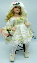 Heritage Signature Collection Petula Porcelain Doll Item #12430 - £10.65 GBP