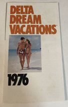 Vintage Delta Dream Vacation Brochure 1976 - £7.77 GBP