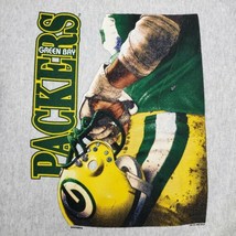 Lee Sport Vintage Green Bay Packers Sweatshirt Large Crew L/S NFL Gray 90&#39;s - £17.93 GBP