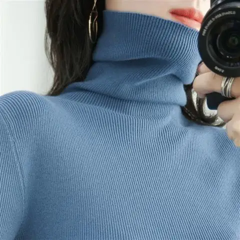 Pullover  autumn and winter wear women pullover wear long sleeved knit b... - $115.87