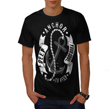 Anchor Your Soul Slogan Shirt Deep Sea Men T-shirt - £10.26 GBP