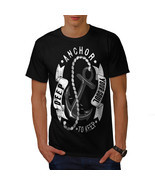 Anchor Your Soul Slogan Shirt Deep Sea Men T-shirt - $12.99