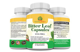 Bitter Leaf Capsules. 90 Day Wellness Challenge.  - £79.13 GBP