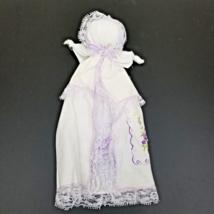 Vintage Handmade 10” Faceless Angel Handkerchief Doll - £7.43 GBP