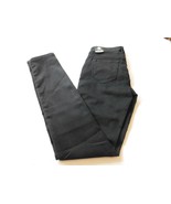 Kensie Jeans Women&#39;s Ladies pants Denim Size 0/25 Paint it Black Skinny ... - £30.53 GBP
