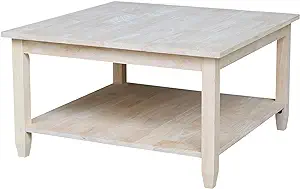 I Coffee Table, Unfinished - $359.99