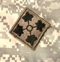 US Army 4th Infantry Division OCP Velcro Patch    - $12.00